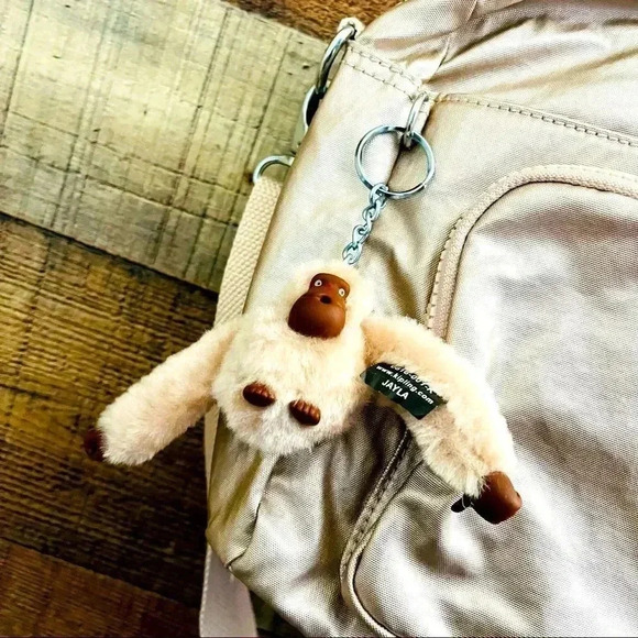 NWOT Kipling Jayla Travel Tote Duffle Metallic Crossbody - Picture 12 of 12